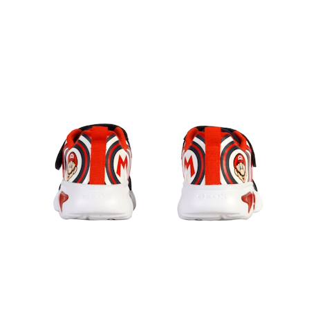 Baskets basses  à scratch Mario Marine rouge+Navy red 10 - vertbaudet enfant 