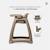 Chaise haute solide Gris 3 - vertbaudet enfant 