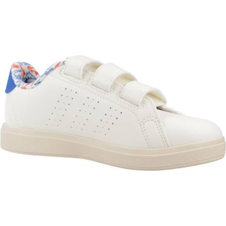 Baskets garçon à scratch motif Blanc 1 - vertbaudet enfant 