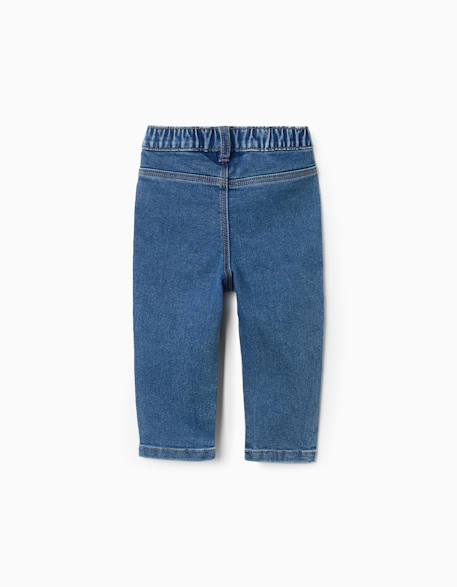 Jegging avec 3 poches Bleu+Bleu foncé 3 - vertbaudet enfant 