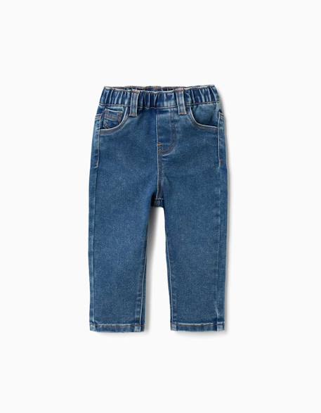 Jegging avec 3 poches Bleu+Bleu foncé 2 - vertbaudet enfant 
