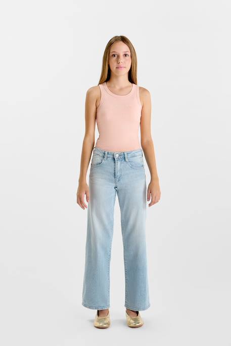 Jeans droit  22, longueur 34 Blue 2 - vertbaudet enfant 