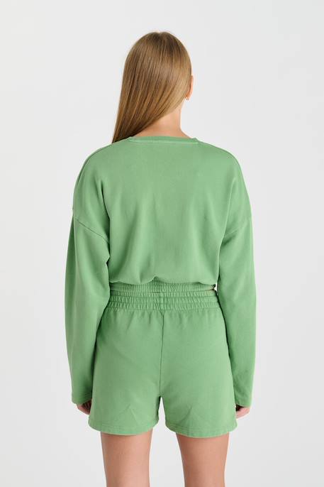 Sweat-shirt elpigi Basilic 4 - vertbaudet enfant 