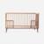 Lit bébé evolutif turia hêtre massif Beige 2 - vertbaudet enfant 