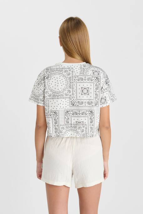 Tee-shirt delugi Creme 4 - vertbaudet enfant 