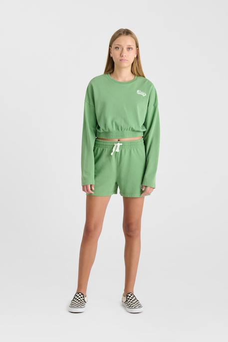 Sweat-shirt elpigi Basilic 2 - vertbaudet enfant 