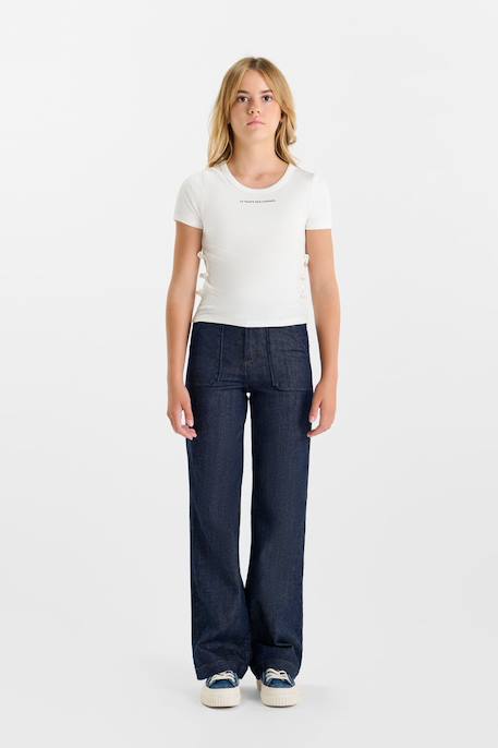 Jeans  flare, longueur 34 Blue 2 - vertbaudet enfant 