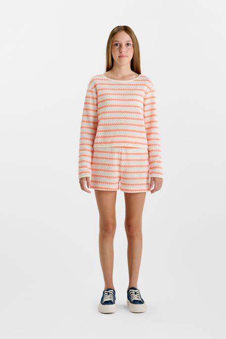 Short poppygi Orange fluo 1 - vertbaudet enfant 
