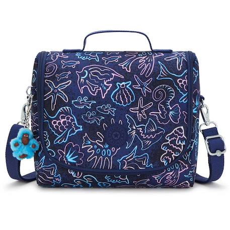 Sac déjeuner kipling new kichirou 23 cm - sac gouter isotherme ( cool c) Bleu+Bleu Marine+Bleu Skateboard+Bleu Turquoise+Coquillage+Fleur+Gris+Multicolore+Noir+Noir / Bleu+Rose+Rose Saumon 16 - vertbaudet enfant 