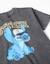 T-shirt en coton avec imprimé stitch Gris foncé 3 - vertbaudet enfant 