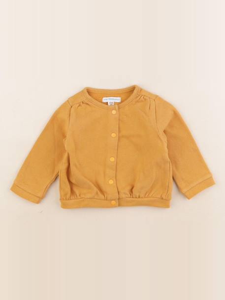 Sweat - 6 mois Jaune 1 - vertbaudet enfant 