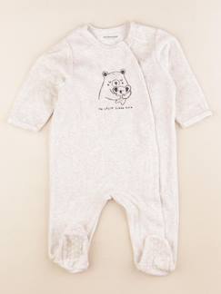 Seconde main-Fille-Pyjama, surpyjama, dors-bien-Pyjama velours - 9 mois