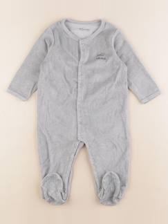 Seconde main-Garçon-Pyjama, surpyjama, dors-bien-Pyjama velours - 12 mois