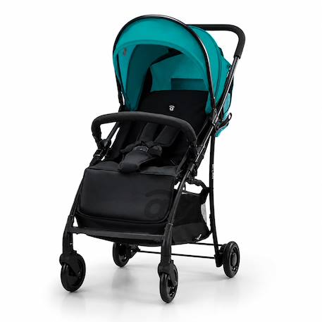 Poussette urbaine légère et compacte milan Noir+Noir et violet 7 - vertbaudet enfant 