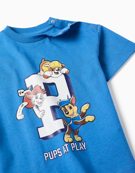 T-shirt en coton avec imprimé la pat' patrouille Bleu 3 - vertbaudet enfant 