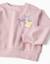 Sweat en coton avec imprimé kuromi & friends Mauve clair 3 - vertbaudet enfant 