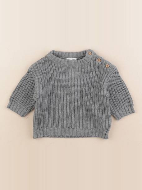 Pull - 3 mois Vert 1 - vertbaudet enfant 