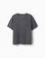 T-shirt en coton avec imprimé stitch Gris foncé 2 - vertbaudet enfant 