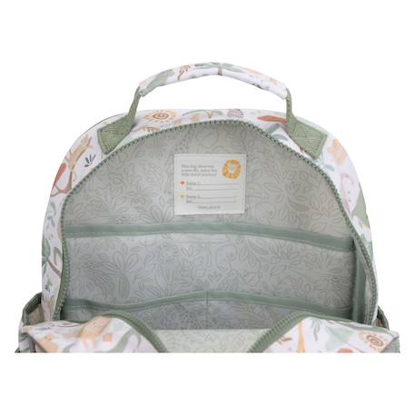 Grand sac à dos safari friends Blanc 6 - vertbaudet enfant 