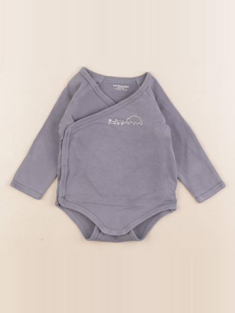 Body - 12 mois Gris 1 - vertbaudet enfant 