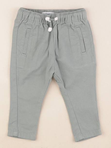 Pantalon - 3 mois Vert 1 - vertbaudet enfant 