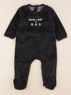 Seconde main-Garçon-Pyjama, surpyjama, dors-bien-Pyjama velours - 6 mois