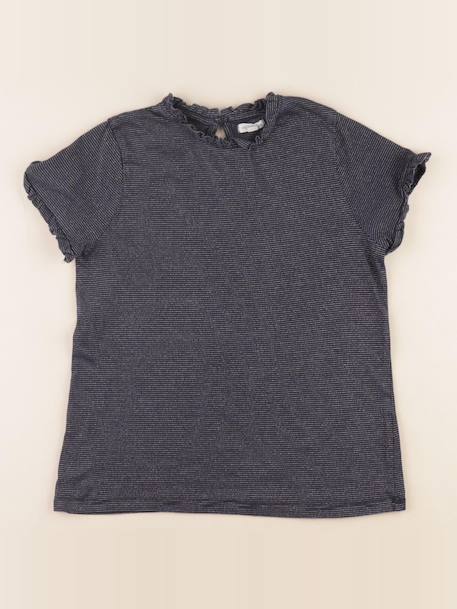 Tee-shirt - 10 ans Bleu, or 1 - vertbaudet enfant 
