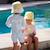 Bob anti-uv motif damier jaune pâle et sel marin (3-6 ans) Blanc, jaune 6 - vertbaudet enfant 