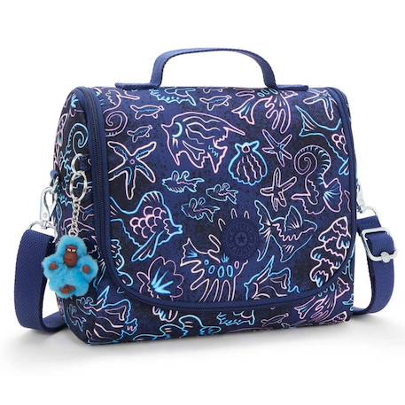 Sac déjeuner kipling new kichirou 23 cm - sac gouter isotherme ( cool c) Bleu+Bleu Marine+Bleu Skateboard+Bleu Turquoise+Coquillage+Fleur+Gris+Multicolore+Noir+Noir / Bleu+Rose+Rose Saumon 17 - vertbaudet enfant 