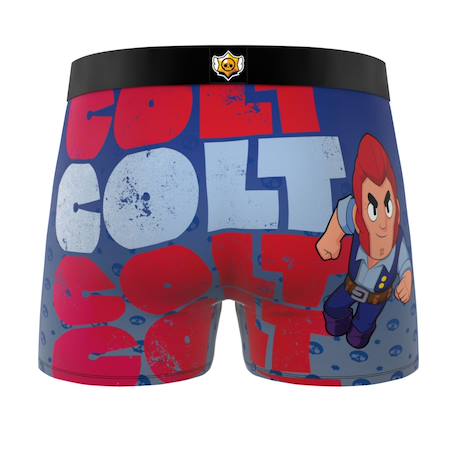 Lot de 3 boxers junior brawl stars Orange/violet/rouge/bleu 6 - vertbaudet enfant 
