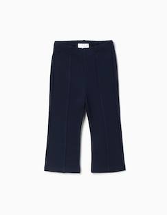 Bébé-Pantalon, jean-Legging évasé en ponte de roma