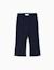Legging évasé en ponte de roma Bleu foncé 1 - vertbaudet enfant 