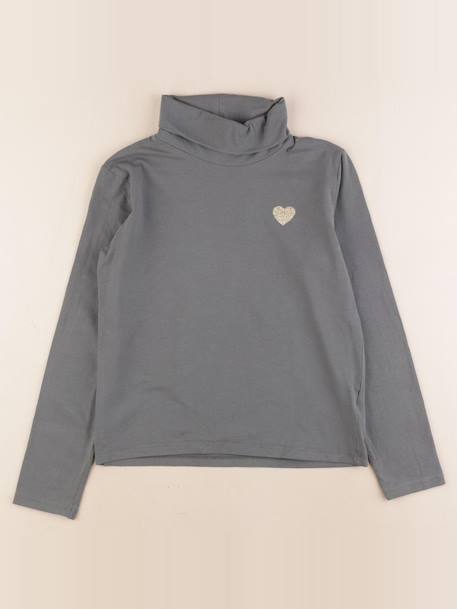 Sous-pull - 10 ans Gris, or 1 - vertbaudet enfant 