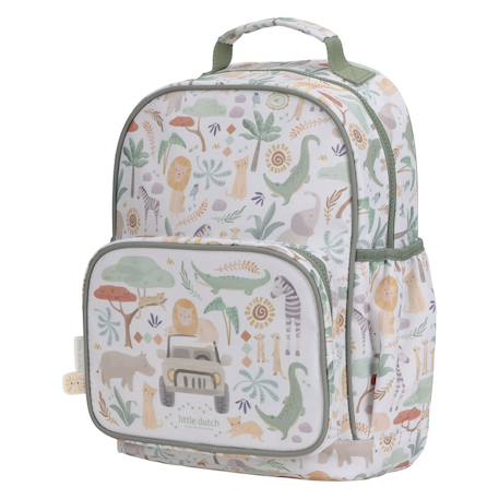 Grand sac à dos safari friends Blanc 4 - vertbaudet enfant 