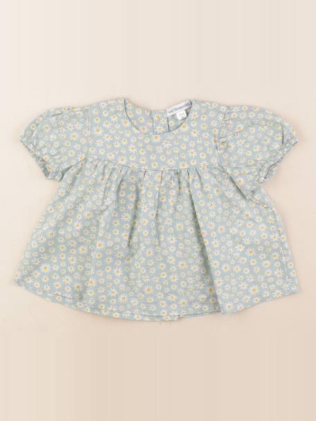 Blouse - 9 mois Vert 1 - vertbaudet enfant 