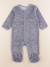 Pyjama velours - 12 mois Bleu 1 - vertbaudet enfant 