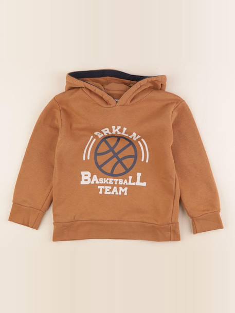 Sweat - 5 ans Marron 1 - vertbaudet enfant 