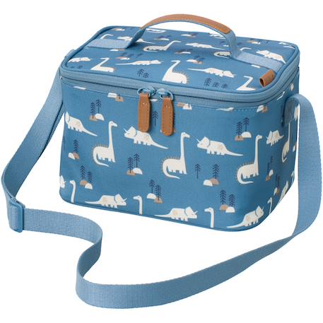 Sac isotherme Blanc+Bleu+Vert 7 - vertbaudet enfant 