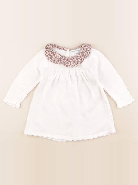 Robe - 12 mois Beige 1 - vertbaudet enfant 