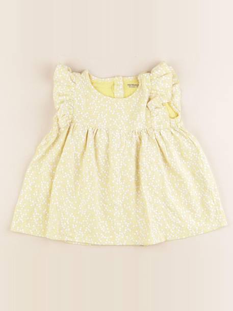 Robe - 12 mois Jaune 1 - vertbaudet enfant 