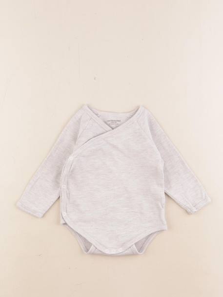 Body - 9 mois Gris 1 - vertbaudet enfant 
