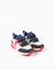 Baskets lumineuses avec imprimé spider-man Bleu foncé 2 - vertbaudet enfant 