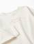 T-shirt en coton à manches longues avec imprimé et ourlet volanté Blanc 3 - vertbaudet enfant 