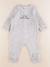 Pyjama velours - 6 mois Gris 1 - vertbaudet enfant 