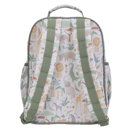 Grand sac à dos safari friends Blanc 5 - vertbaudet enfant 