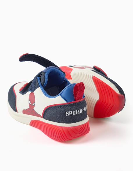 Baskets lumineuses avec imprimé spider-man Bleu foncé 4 - vertbaudet enfant 