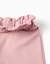 Pantalon à jambe large en molleton avec taille élastique Rose clair 3 - vertbaudet enfant 
