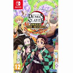 Jouet-Jeux vidéos et jeux d'arcade-Demon slayer kimetsu no yaiba sweep the board Nintendo switch