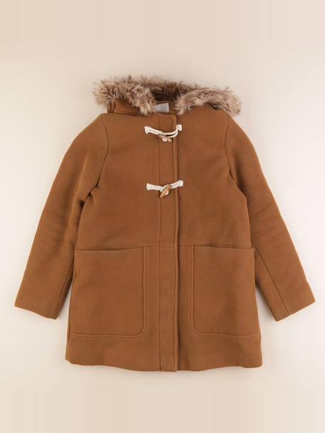 Manteau - 14 ans Marron 1 - vertbaudet enfant 