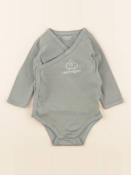Body - 9 mois Vert 1 - vertbaudet enfant 